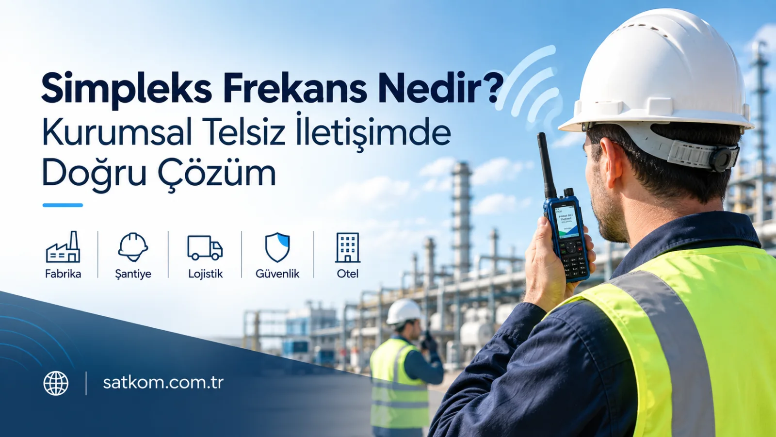 Simpleks Frekans Nedir? Kurumsal Telsiz İletişimde Doğru Kurulum Rehberi