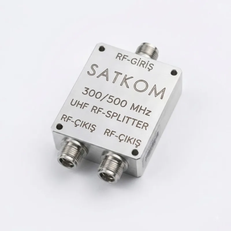 SATKOM UHF RF Splitter 300 / 500 MHz