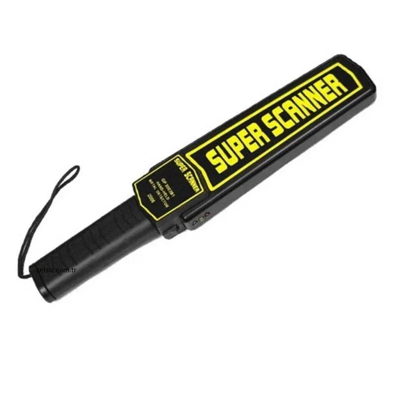Super Scanner Metal El Dedektörü