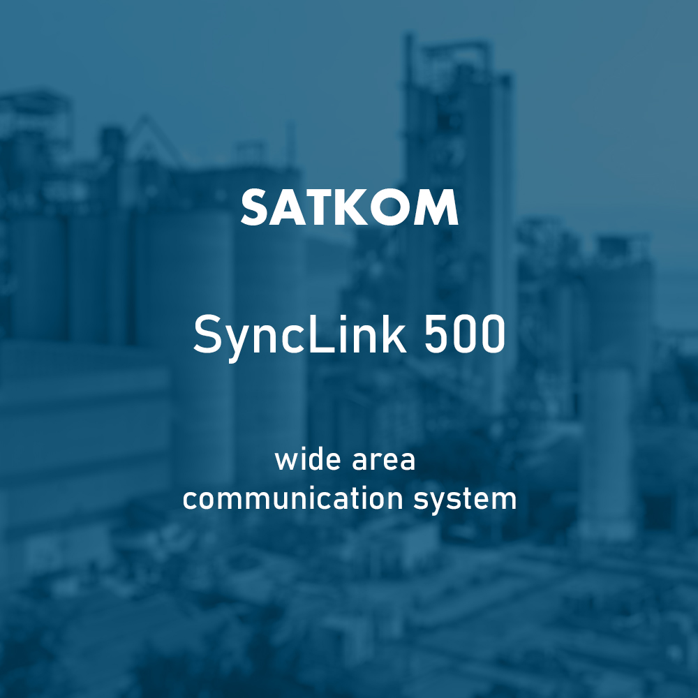 SATKOM SyncLink 500 Geniş Alan Telsiz Haberleşme Sistemi